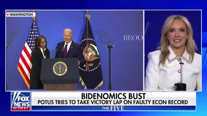 ‘The Five’: Biden puts a spin on his economic record