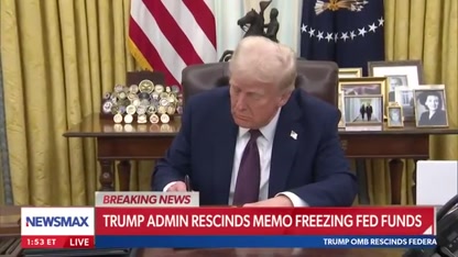 BREAKING: Trump administration rescinds OMB memo freezing federal funds | Newsline