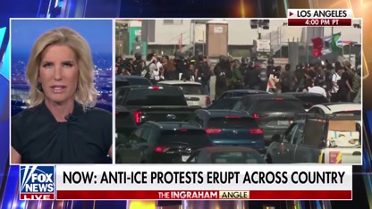BREAKING: Rioters shut down California freeway
