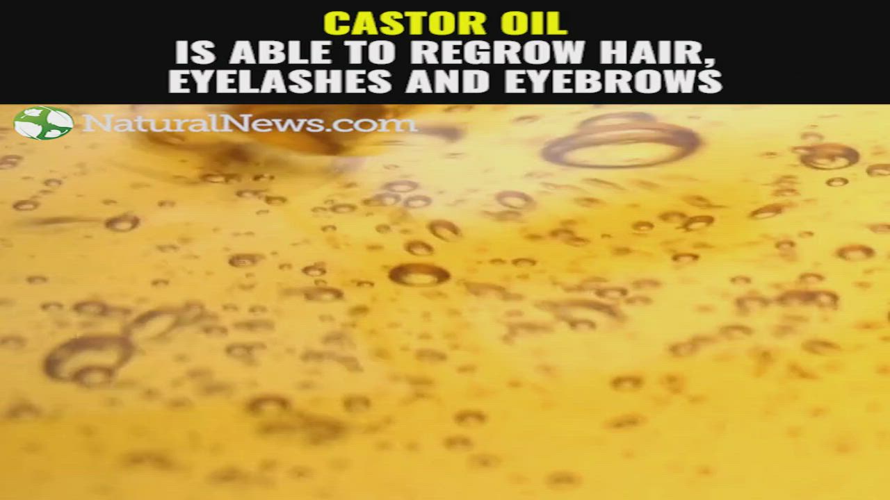 Castor Oil Is Able To Regrow Hair Eyelashes And Eyebrows Brighteon