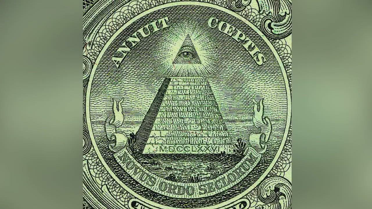 масонская пирамида на долларе